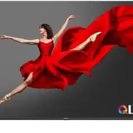 טלוויזיה חכמה 43" Hisense הייסנס דגם 43E79KQ QLED TV