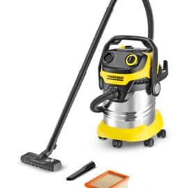 שואב אבק יבש רטוב כולל מפוח Karcher קרשר דגם WD5 premium - אחריות לשנה ע׳׳י דן שלדן היבואן הרשמי
