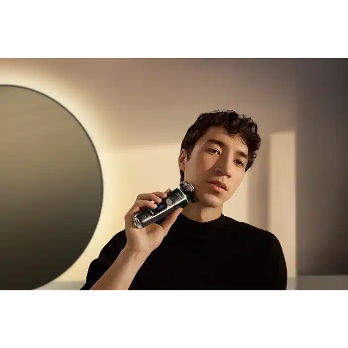 2 i9000 Prestige Ultra מכונת גילוח חשמלית לשימוש יבש ורטוב עם פיליפס SkinIQ Pro PHILIPS דגם - XP9402/31 prestige