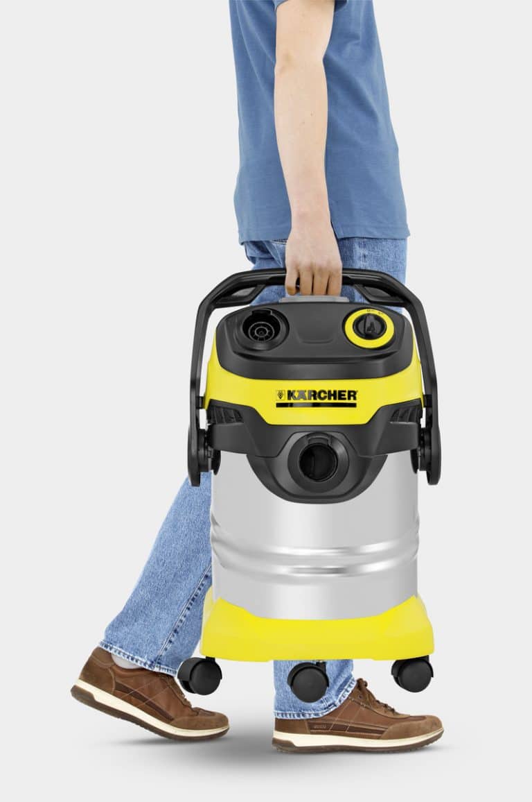 6 שואב אבק יבש רטוב כולל מפוח Karcher קרשר דגם WD5 premium - אחריות לשנה ע׳׳י דן שלדן היבואן הרשמי