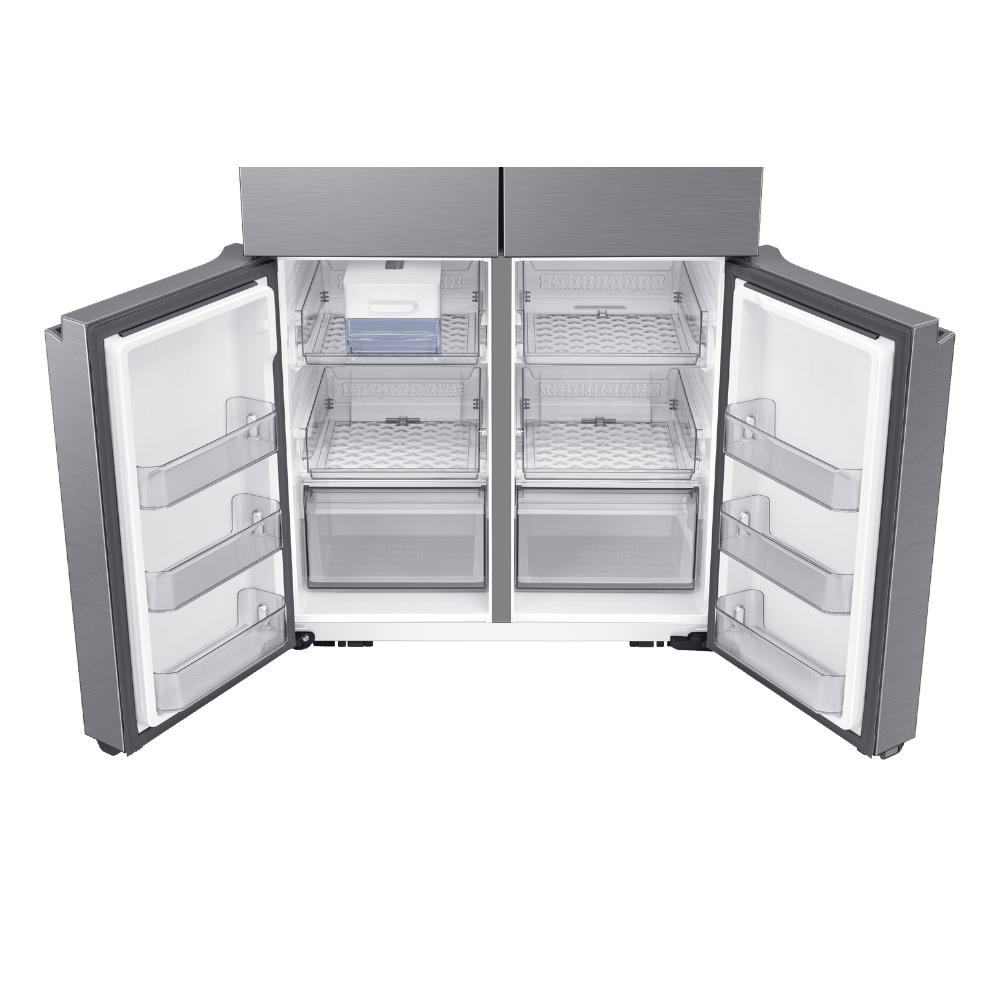 6 מקרר 4 דלתות 649 ליטר Samsung סמסונג התקן שבת RF60C7012SL נירוסטה