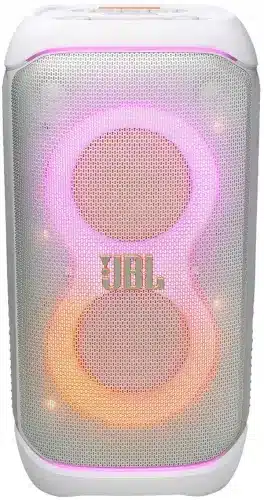 1 רמקול מסיבות אלחוטי JBL PartyBox Stage 320 240W לבן - אחריות ע"י היבואן הרשמי