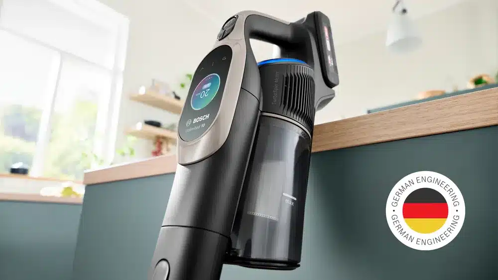 10 שואב אבק נטען Unlimited 10 אפור גרפיט בוש Bosch דגם BBS1041GQC