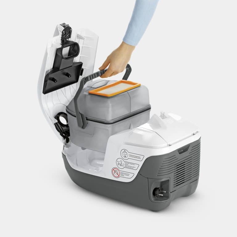 11 שואב אבק בסינון נוזלי מיוחד לאלרגנים Karcher קרשר דגם DS6 - אחריות לשנה ע׳׳י דן שלדן היבואן הרשמי