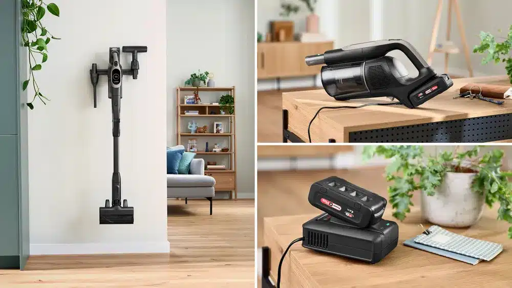 4 שואב אבק נטען Unlimited 10 אפור גרפיט בוש Bosch דגם BBS1041GQC