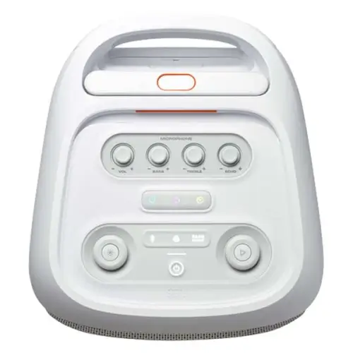 5 רמקול מסיבות אלחוטי JBL PartyBox Stage 320 240W לבן - אחריות ע"י היבואן הרשמי