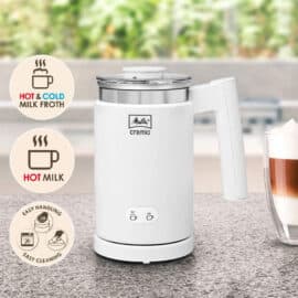 מטחנת קפה מליטה Melitta דגם Melitta Cremio Milk White 1014-01