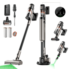 שואב אלחוטי עם עמדת ניקוי עצמי UWANT אוואנט דגם - V600