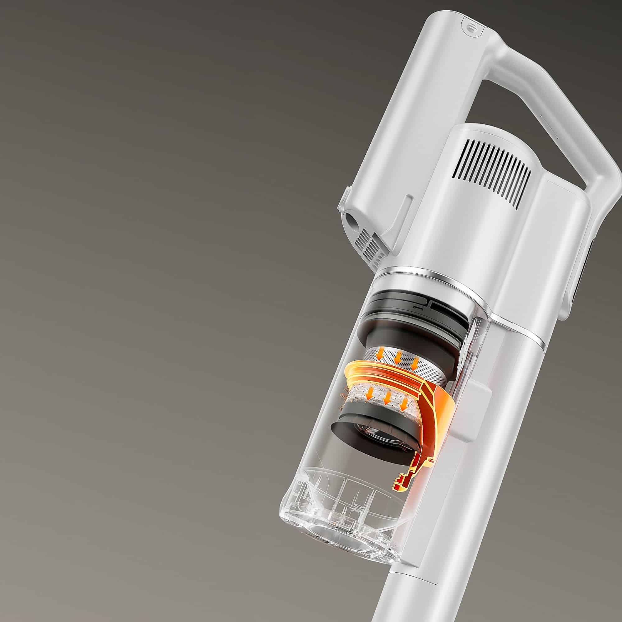 b945b9098186378e29ad8a9de6d2c43e_6c1852a3-5ff5-4dfe-aa81-509b6c3b0c56 שואב אלחוטי עם עמדת ניקוי עצמי UWANT אוואנט דגם - V500