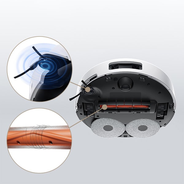 043d9906-61d1-4699-82d0-79a05cb88455 שואב אבק שוטף רובוטי שיאומי דגם Xiaomi Robot Vacuum 5 בצבע לבן