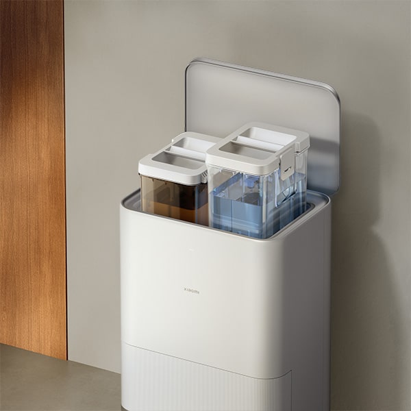 31d3f9ca-4291-4d4a-8c89-0b08d84238de שואב אבק שוטף רובוטי שיאומי דגם Xiaomi Robot Vacuum 5 Pro בצבע לבן