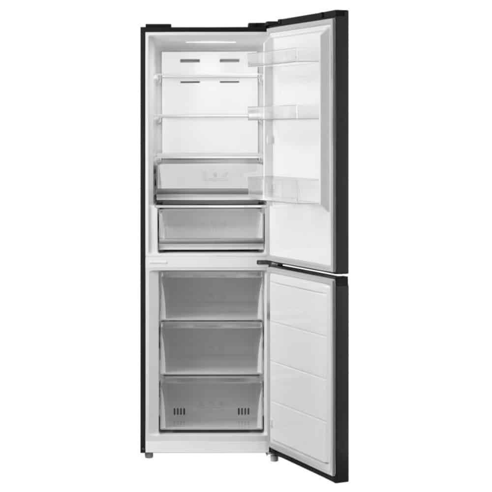 2452(1106) מקרר מקפיא תחתון DeLonghi דלונגי DLR4949DX נירוסטה מושחרת