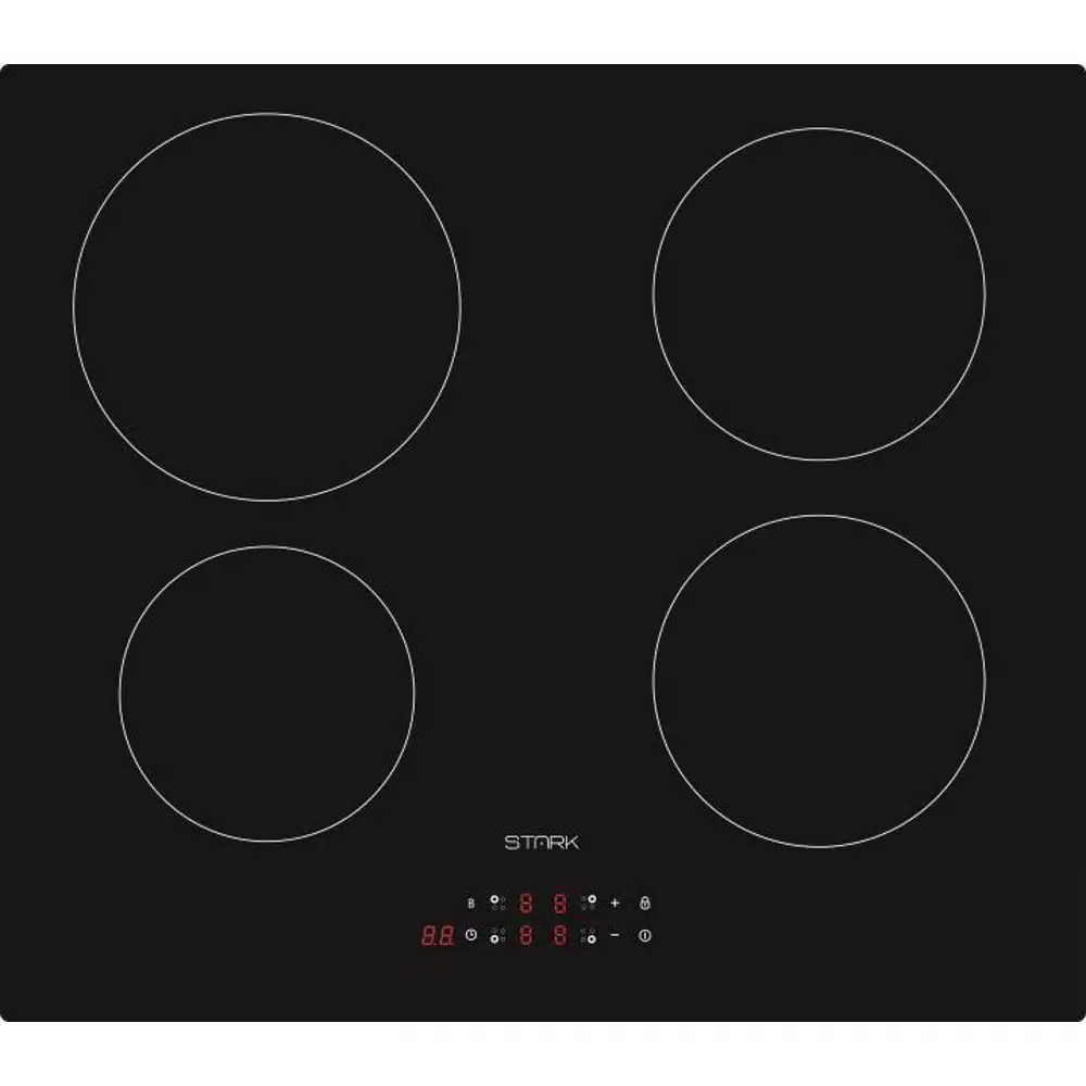 245345(26) כיריים אינדוקציה 4 אזורי בישול Stark סטארק STKID6090MB