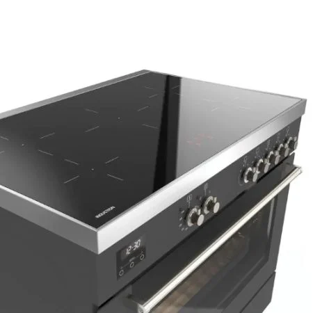 fromi999ind-3 תנור דו תאי משולב אינדוקציה 90 ס”מ Fratelli פרטלי דגם - FRO-MI999-IND