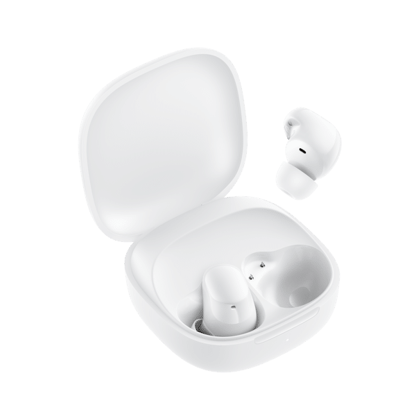 111 אוזניות TWS דור 6 שיאומי Redmi Buds 6 Play בצבע לבן - אחריות לשנה ע''י היבואן הרשמי המילטון