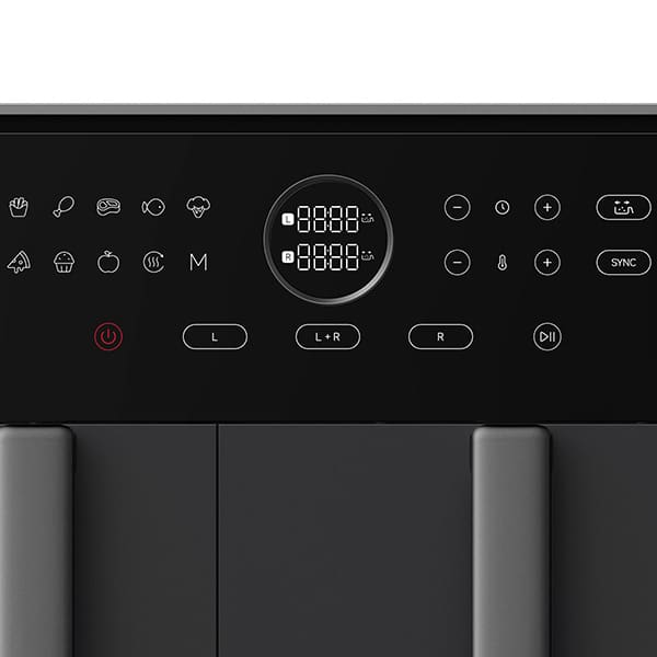 117ba159-daf3-4ea1-8c3b-7d02e622eeee סיר טיגון באוויר חם 10 ליטר שיאומי Xiaomi Dual Zone Air Fryer 10L