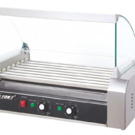 מכונת נקניקיות 9 גלילים עם ויטרינה זכוכית