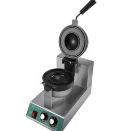 מכונת וופל בלגי עגול – מתאימה גם להכנת המבורגר – לעסקים ואירועים