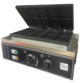 מכונת וופל בלגי תעשייתית גדולה למסעדות HWB-10 – מלבנים