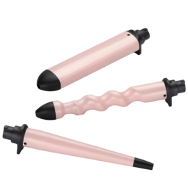 מסלסל שיער מולטי 3 ב- 1 CURL & WAVE TRIO STYLER Babyliss בייביליס