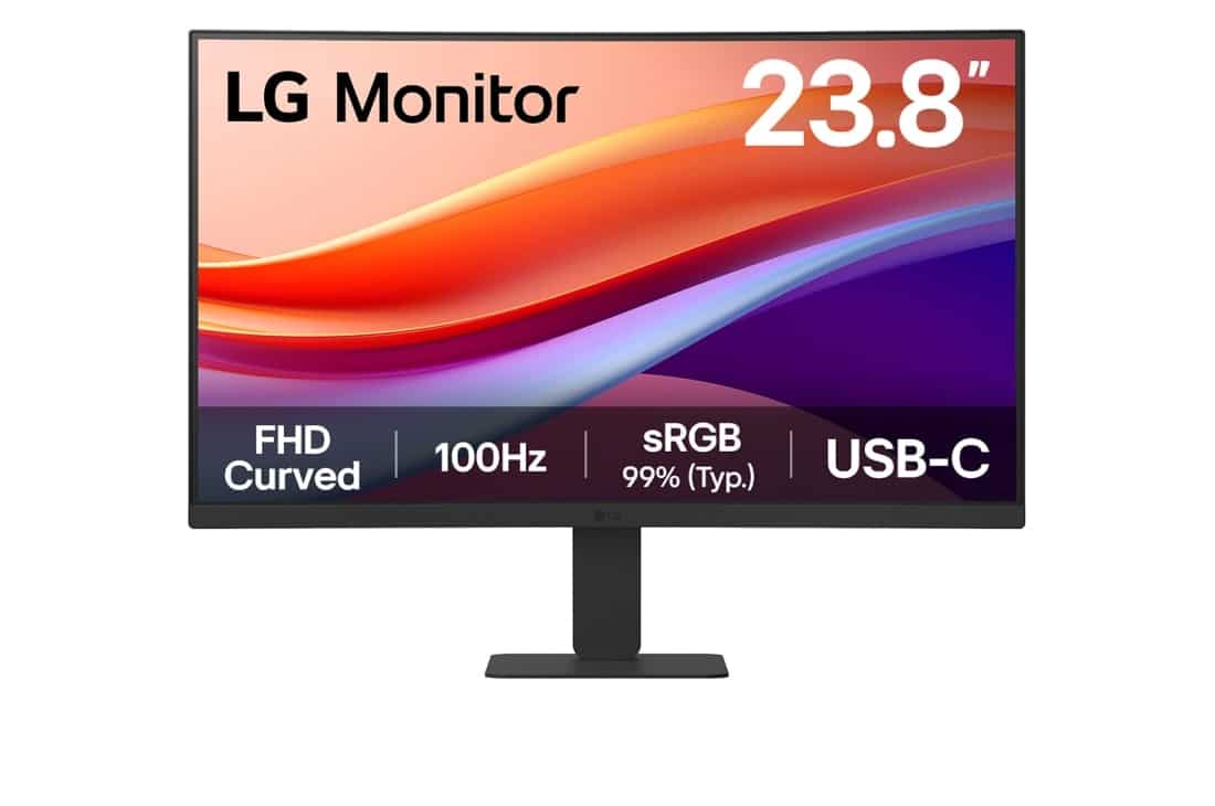 medium01 מסך קעור FHD בגודל 23.8 אינץ' עם USB-C אל ג'י LG דגם 24U421A-B